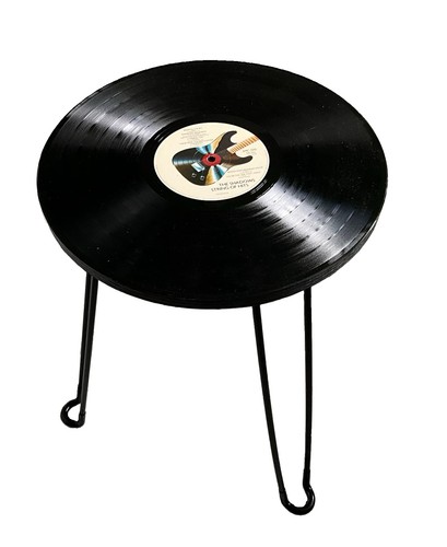 Side end round table metal - end, table,