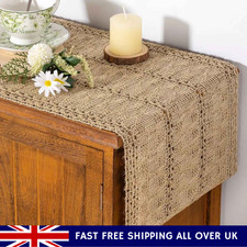 Boho Rustic Burlap Table