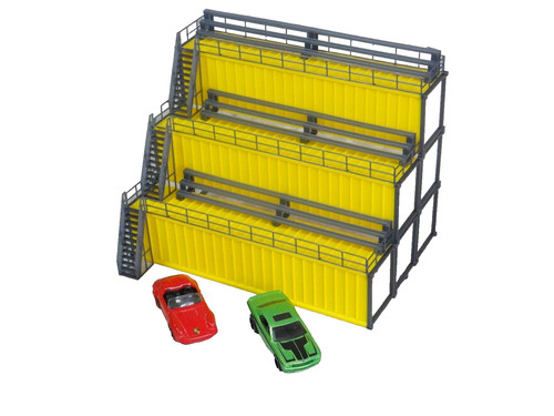 Slot car track - slot, grandstand