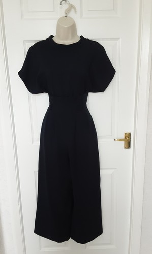 Zara blue jumpsuit wide leg - blue, jumpsuit,