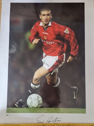 Eric cantona signed big blue - eric,