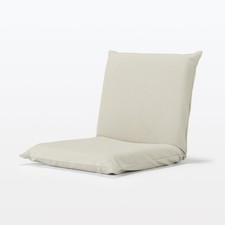【MUJI】Large Floor Chair with 100% Washed Cotton Cover / NEW JAPAN