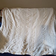 100% Cotton Throw over Rug 50x60 "