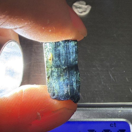 Natural blue tourmaline - natural,