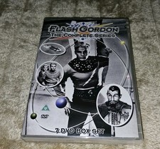 UK 7 DVD Set. FLASH GORDON The Complete Series (1936-40). BUSTER CRABBE