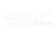 Actuator, blending flap OE