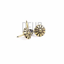GENUINE HEICO Daisy low dome decorative upholstery nails studs pins 12mm head