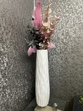 Pink artifical flowers and