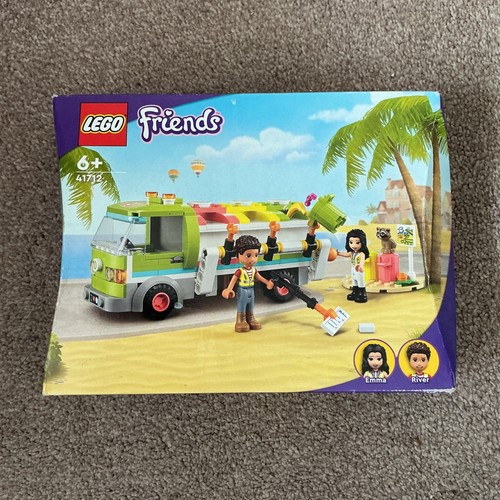 Lego friends recycling - recycling, truck