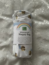 Tots Bots Wet And Dry Nappy Bags / Buzzy Bee NEW
