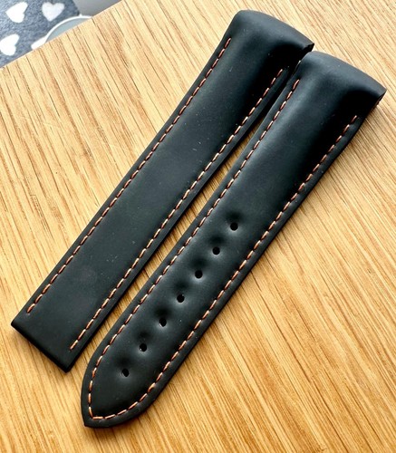 Genuine unworn omega leather - a,