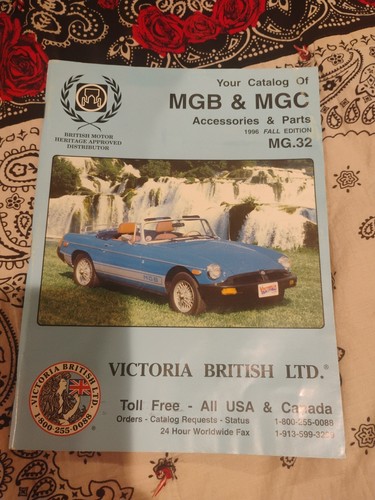 Mgb and mgc 1996 - mgc, accessories