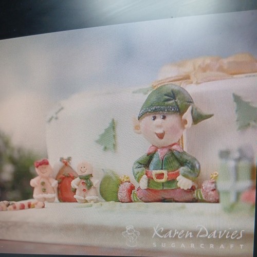 Karen davies christmas elf - karen,