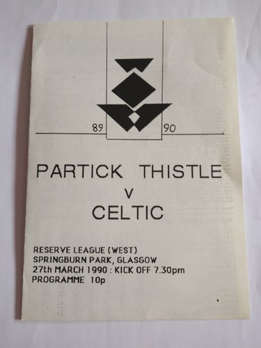 Partick thistle celtic - partick,