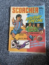 Scorcher and Score Holiday Special 1974 Rare Roy of The Rovers Summer 