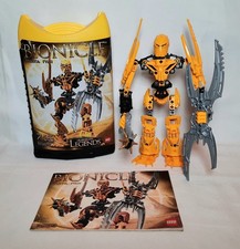 LEGO 8989 Bionicle MATA NUI Thornax Ignika Glatorian Legends Toa Boxed VGC