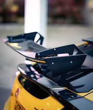 Genuine Spoon Carbon Fibre Crane Neck Spoiler for Honda Civic Type R FK8