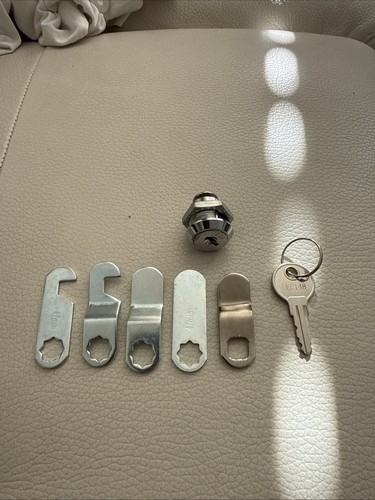 Mailbox lock with - lock, keys,post