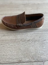 Next Mens Brown Leather