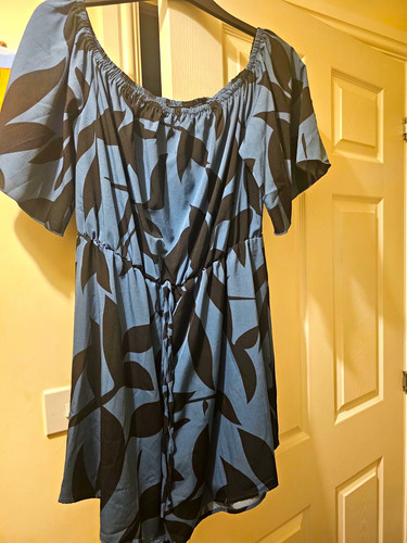 Shein curve leaf print - shein,