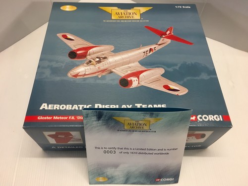 Corgi aa35006 gloster meteor - aa35006,