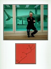 Damien Hirst Autograph 17x13 Mounted Signature Display Piece UACC RD