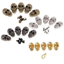 5 Sets Skull Head Studs Spikes