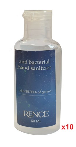 10x 60ml dispenser - 60ml, public