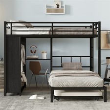 Full over Twin Bunk Bed with