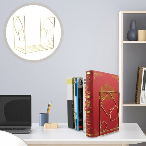 Pcs iron bookends - bookends, for