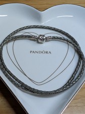Genuine Pandora Leather Grey