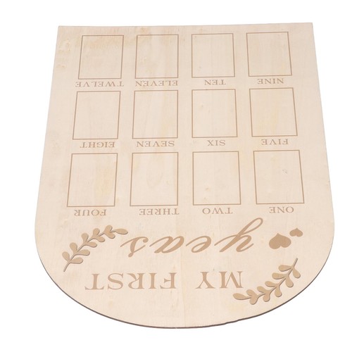 Baby photo frame aspen wood - baby,