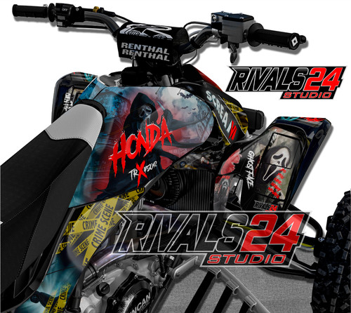 Honda trx 450r 450er graphics - honda,