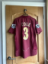 2005-2006 Arsenal FC Highbury Commemorative Home Shirt Cole 3 Size Large  L