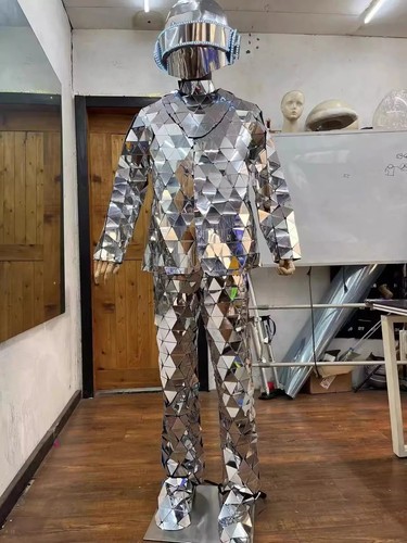 Mirror man costume - mirror,
