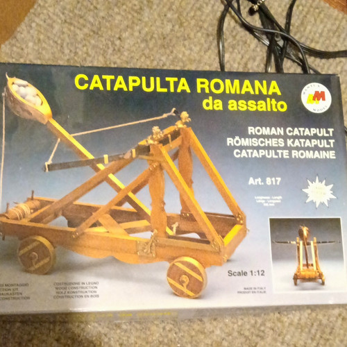 Amati roman catapult wood - catapult,