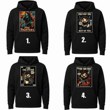 Foo Fighters Dave Grohl Comic Rock Legends Unisex Adults & Kids Hoodie