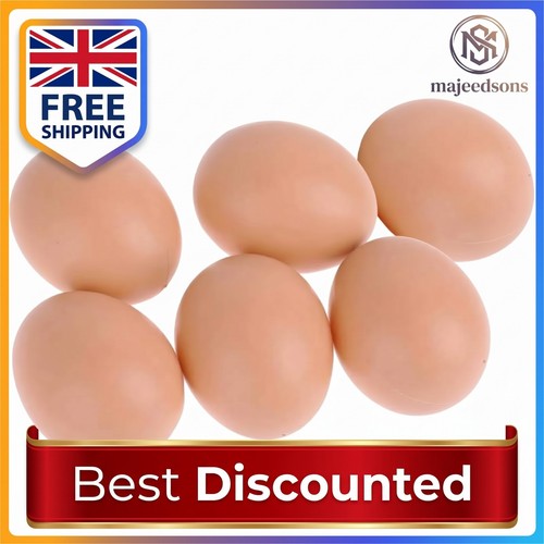 6pcs fake plastic - fake, eggs