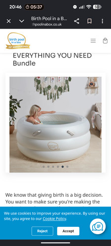 Birth pool box - birth, eco