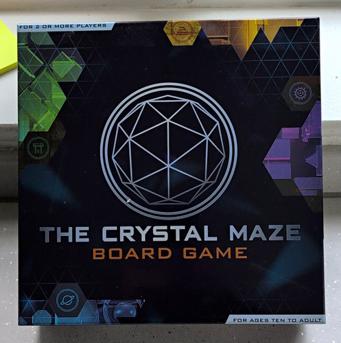 The crystal maze board - maze, game
