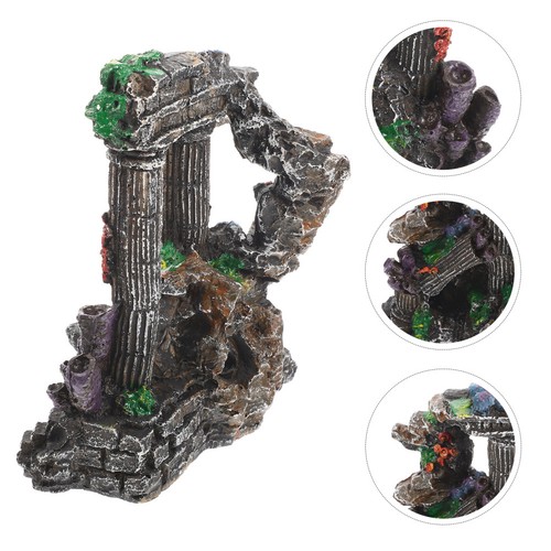 Resin large fish - tank, ornament