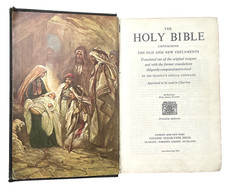Vintage holy bible illustrated - vintage,