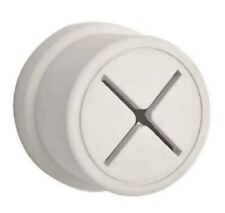 Push In Soft Rubber White 1 2