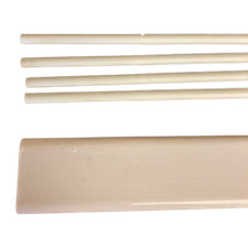 Bottom Bar & 4mm fibreglass rods for Roman blinds made to measure 2134mm 84" max