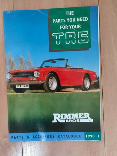 Rimmer bros triumph tr6 - triumph, parts