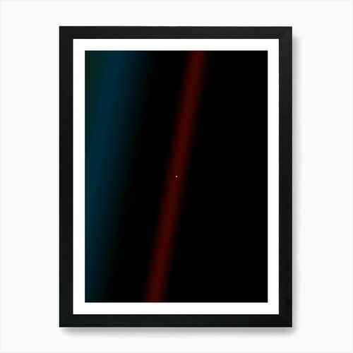 Pale blue dot poster - poster,, nasa
