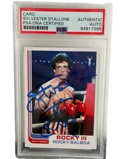Sylvester stallone signed - sylvester,