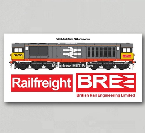Sticker various british rail - sticker,
