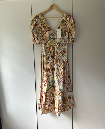 Zara women beige abstract - zara,