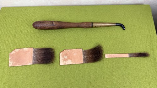 Antique agate burnishing tool - burnishing,